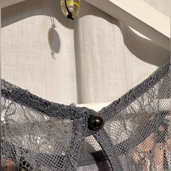 GYPSIES & MOONDUST - Women’s SHIFT Dress Floral Sz M - GRAY - Picture 5 of 13